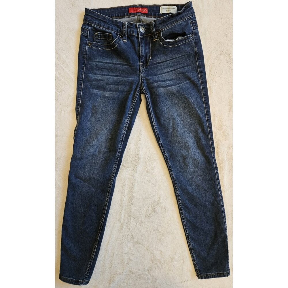Guess Womens Jeans Low Rise Power Skinny Cindy Fit Size 27 ( 27/27)